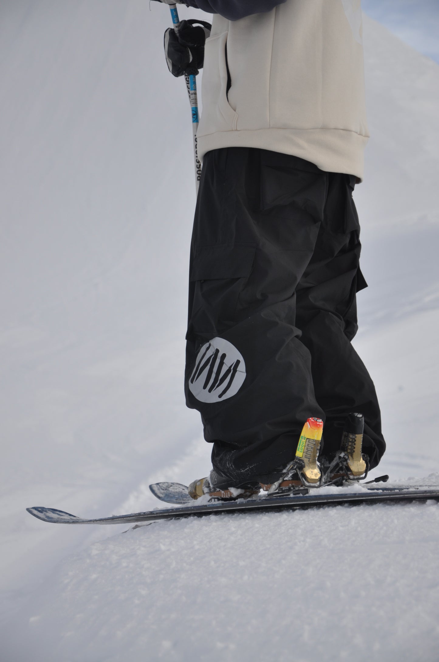 Baggy Ski Pants - Black