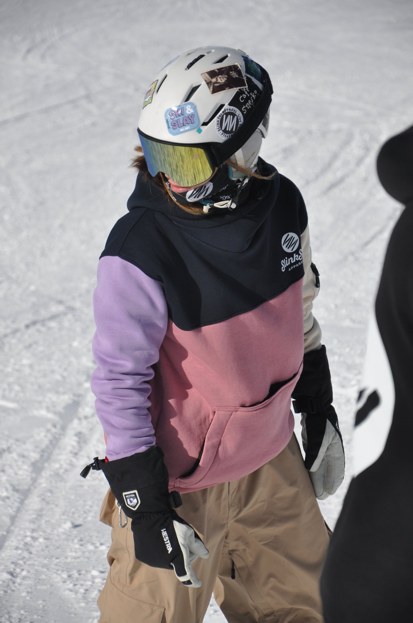 NEW Riding Hoodie - Pink Mix