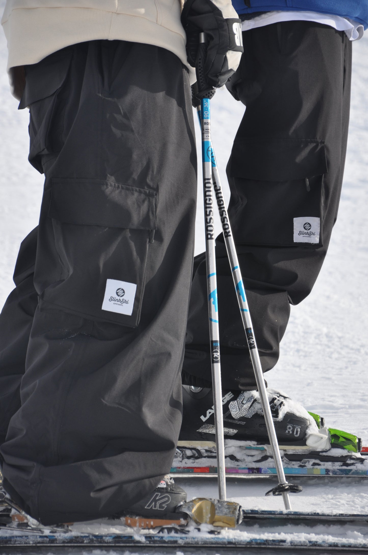 Baggy Ski Pants - Black