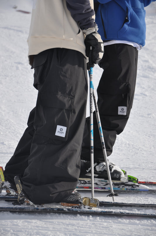 Baggy Ski Pants - Black